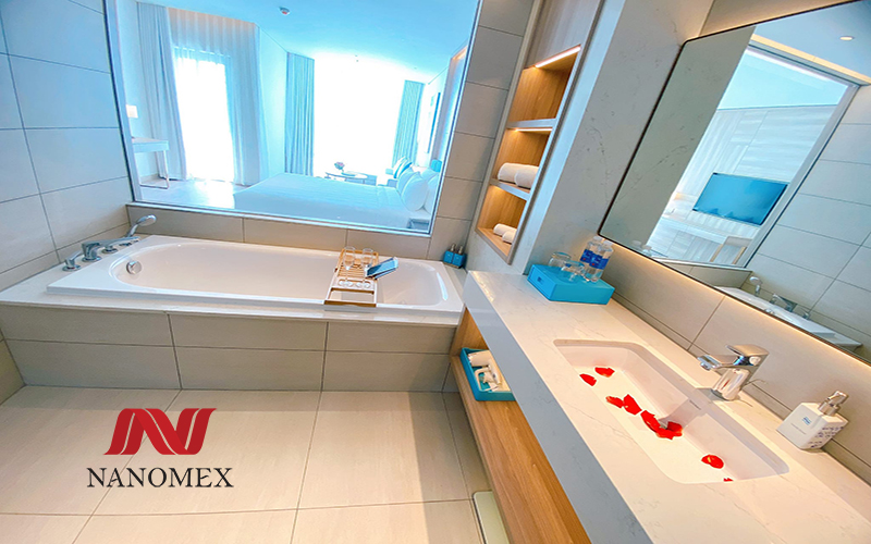 Các sản phẩm Hotel Amenities của Nanomex được tin dùng trong không gian phòng tắm khách sạn