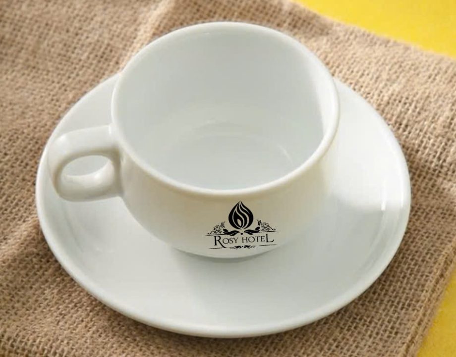 Cốc tách uống cafe trà khách sạn