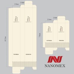 Bao bì hộp giấy in logo thiết kê bởi Nanomex