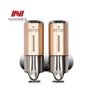 Hộp đựng dầu gội sữa tắm gắn tường inox.