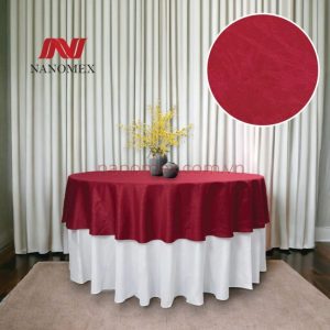 Khăn trải bàn khách sạn nhà hàng cao cấp gấm vẩy