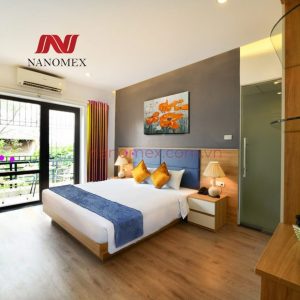 Bộ chăn ga gối khách sạn chất liệu cotton T200