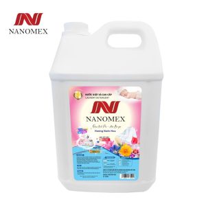 nước giặt xả công nghiệp nanomex can 10 lít 5 lít cao cấp giá rẻ