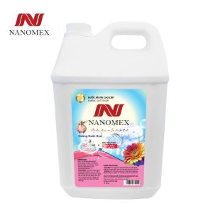 nước giặt xả công nghiệp nanomex can 10 lít 5 lít cao cấp giá rẻ